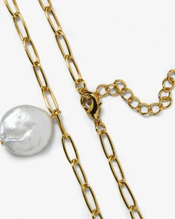 Noa Pearl Chain Necklace