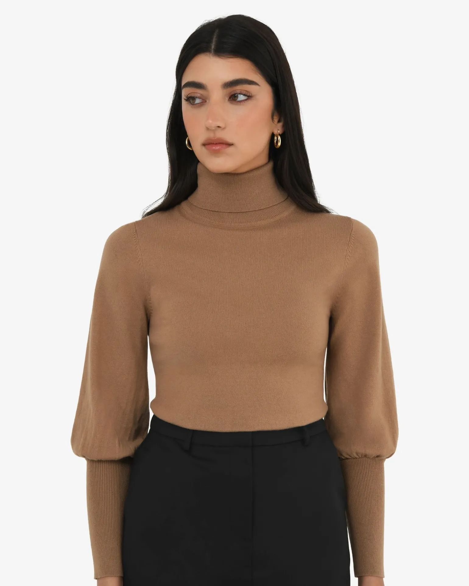Nolan High Neck Knit
