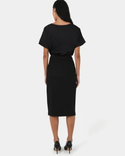 Orlanda Front Slit Skirt