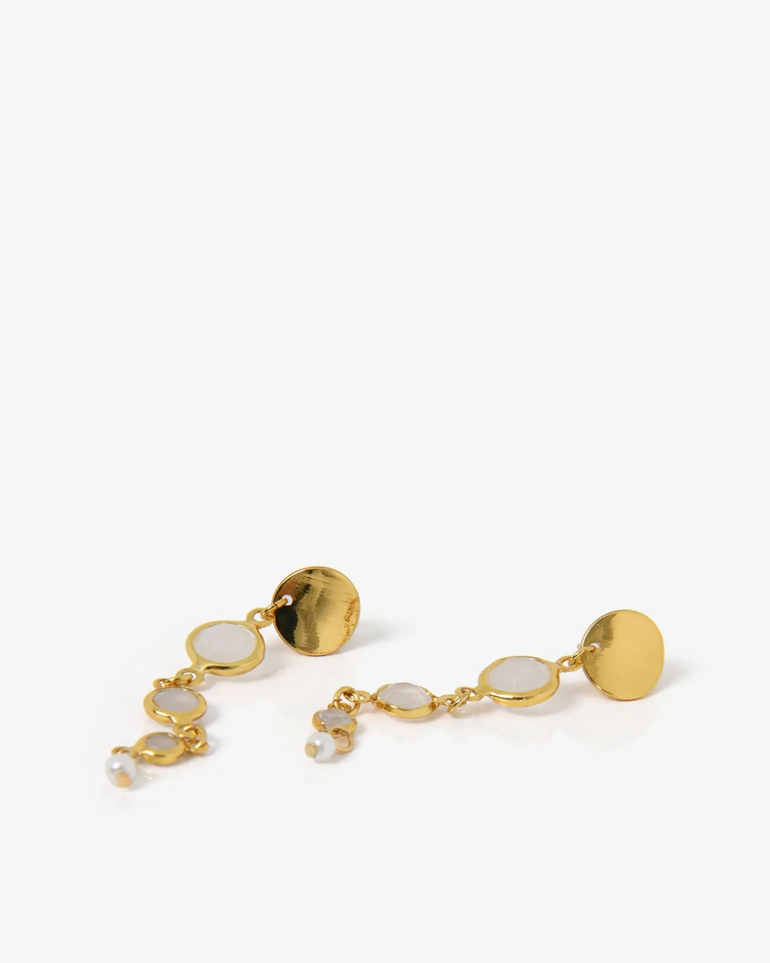Pearl Mirage Drop Earrings