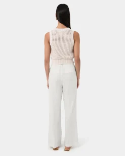 Perry Linen Tailored Pants