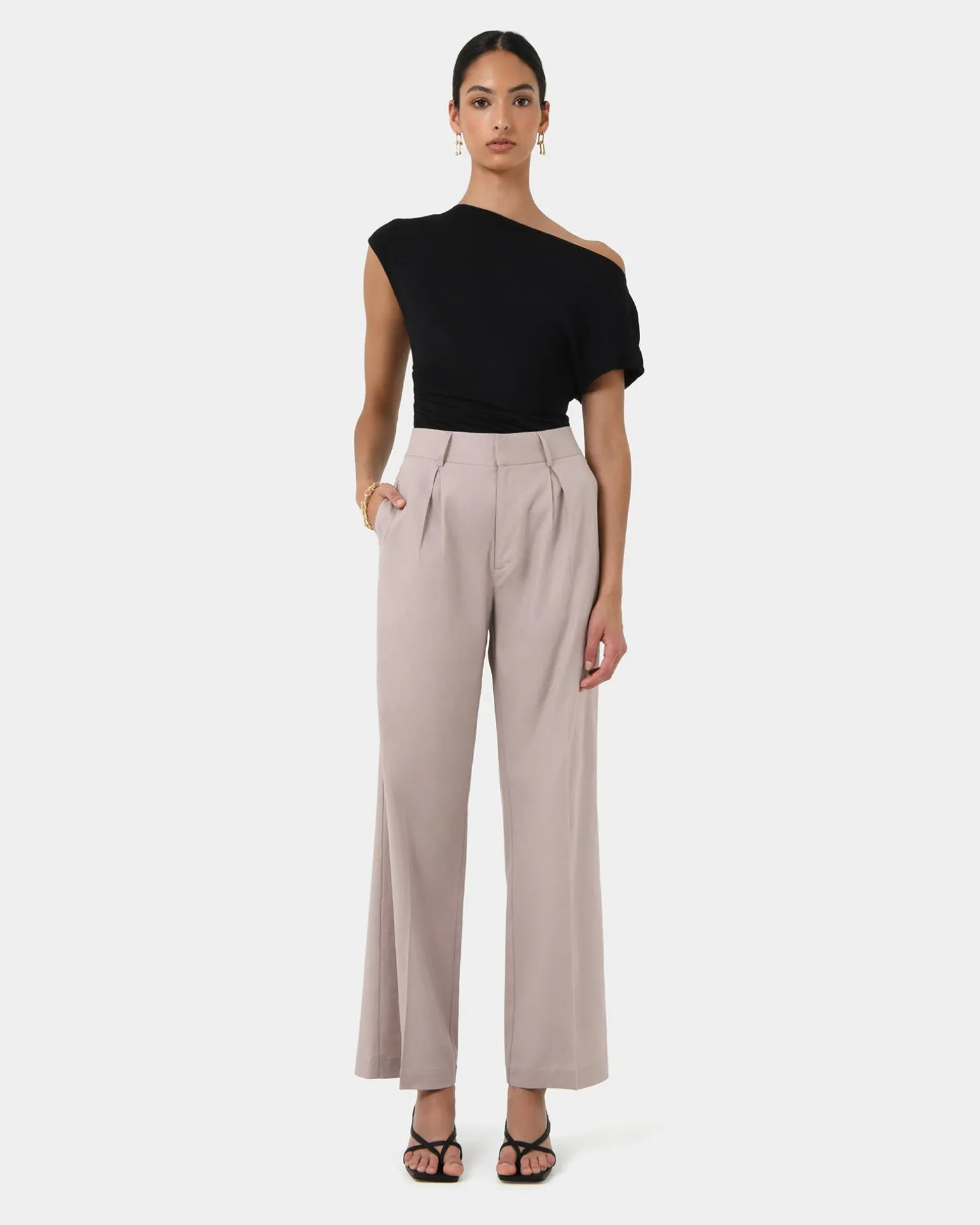 Perry Linen Tailored Pants