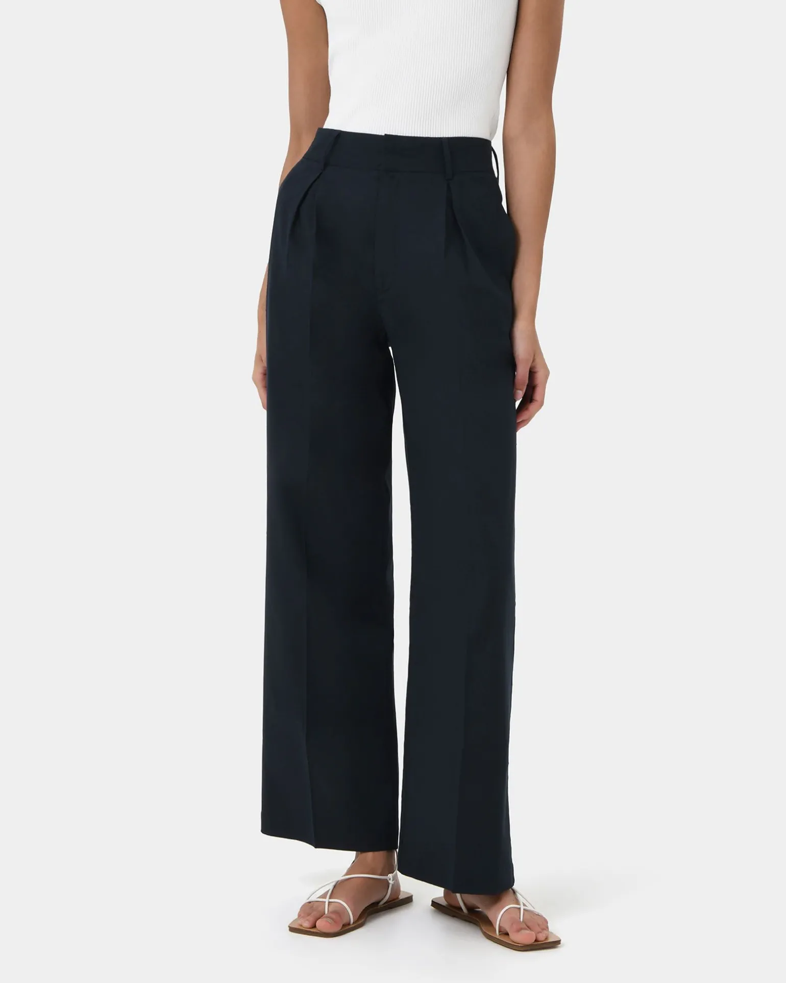 Perry Linen Tailored Pants