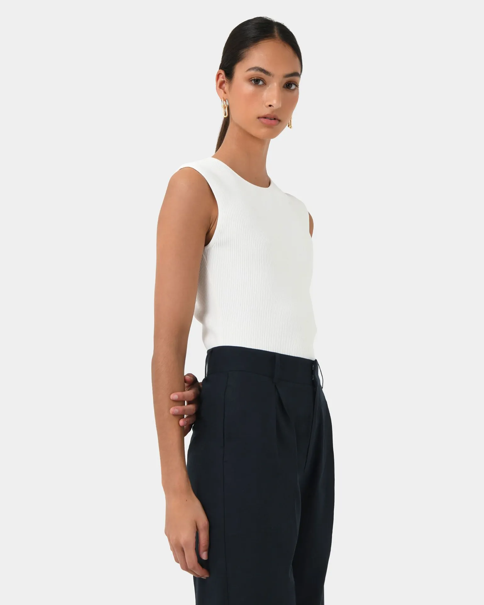 Perry Linen Tailored Pants