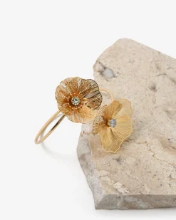 Petal Statement Cuff Bracelet