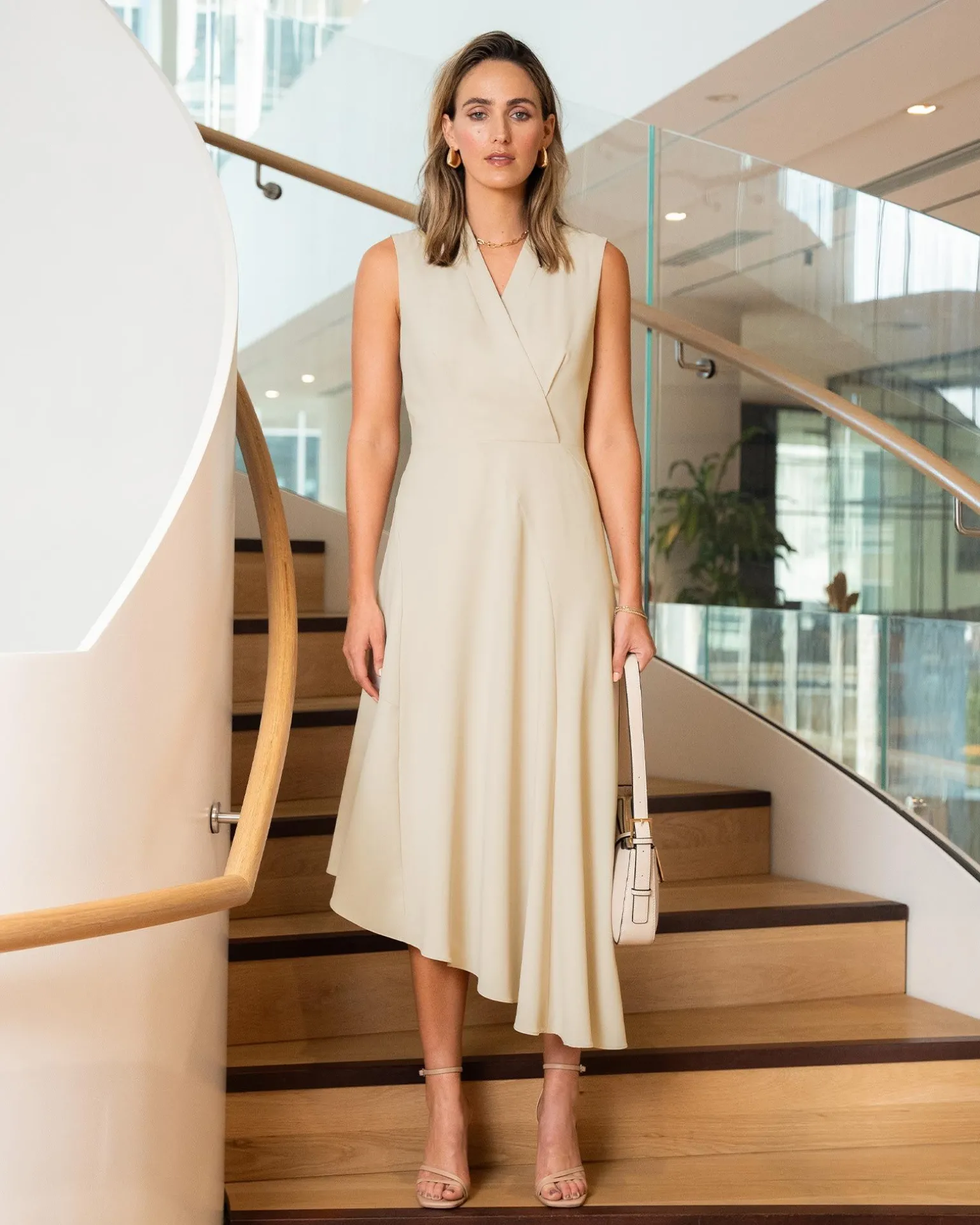 Polly Bias Midi Dress