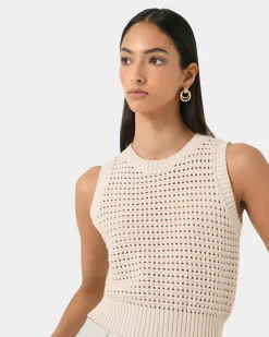Quinta Open Knit Top