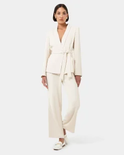 Rain Belted Blazer