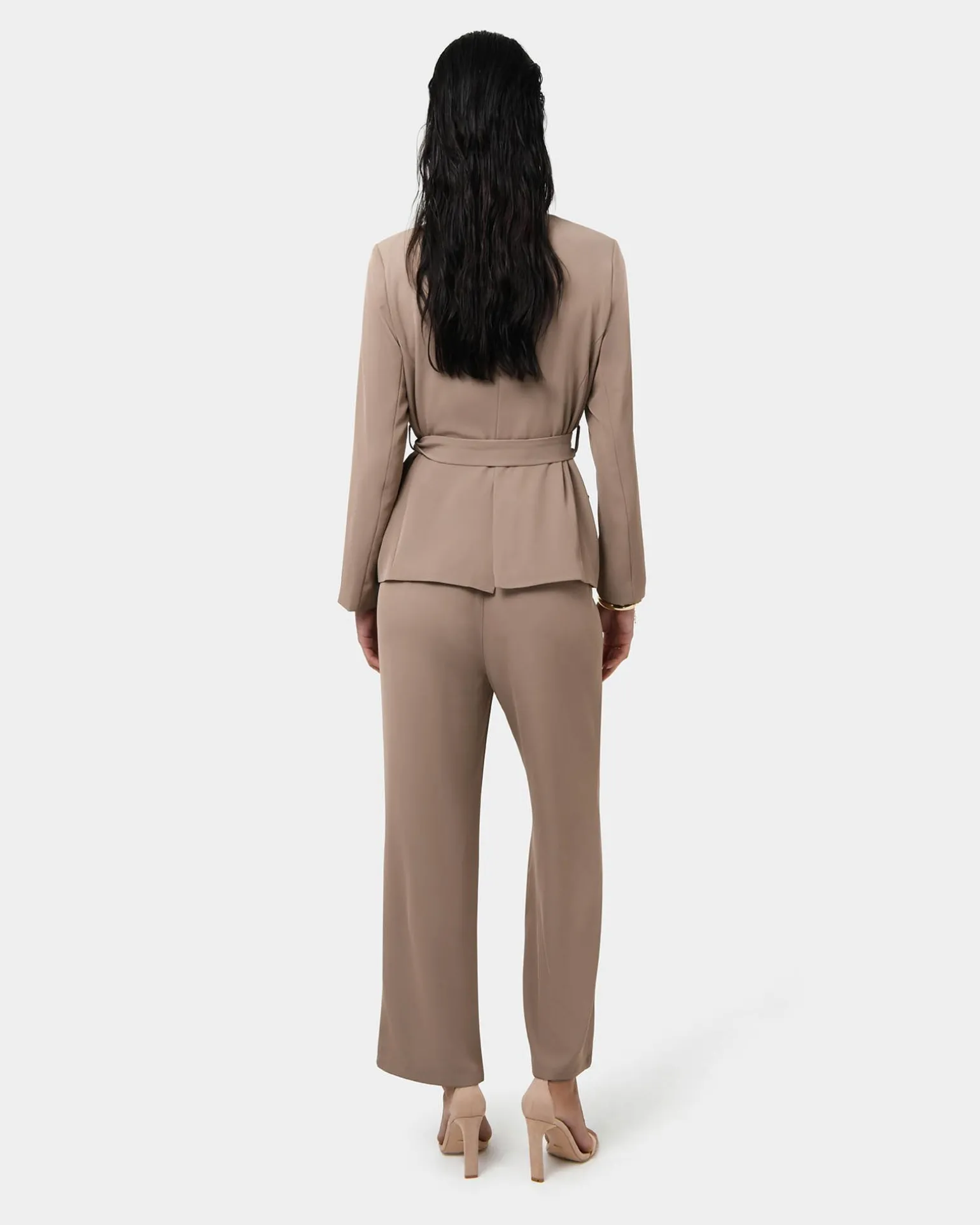 Rain Belted Blazer