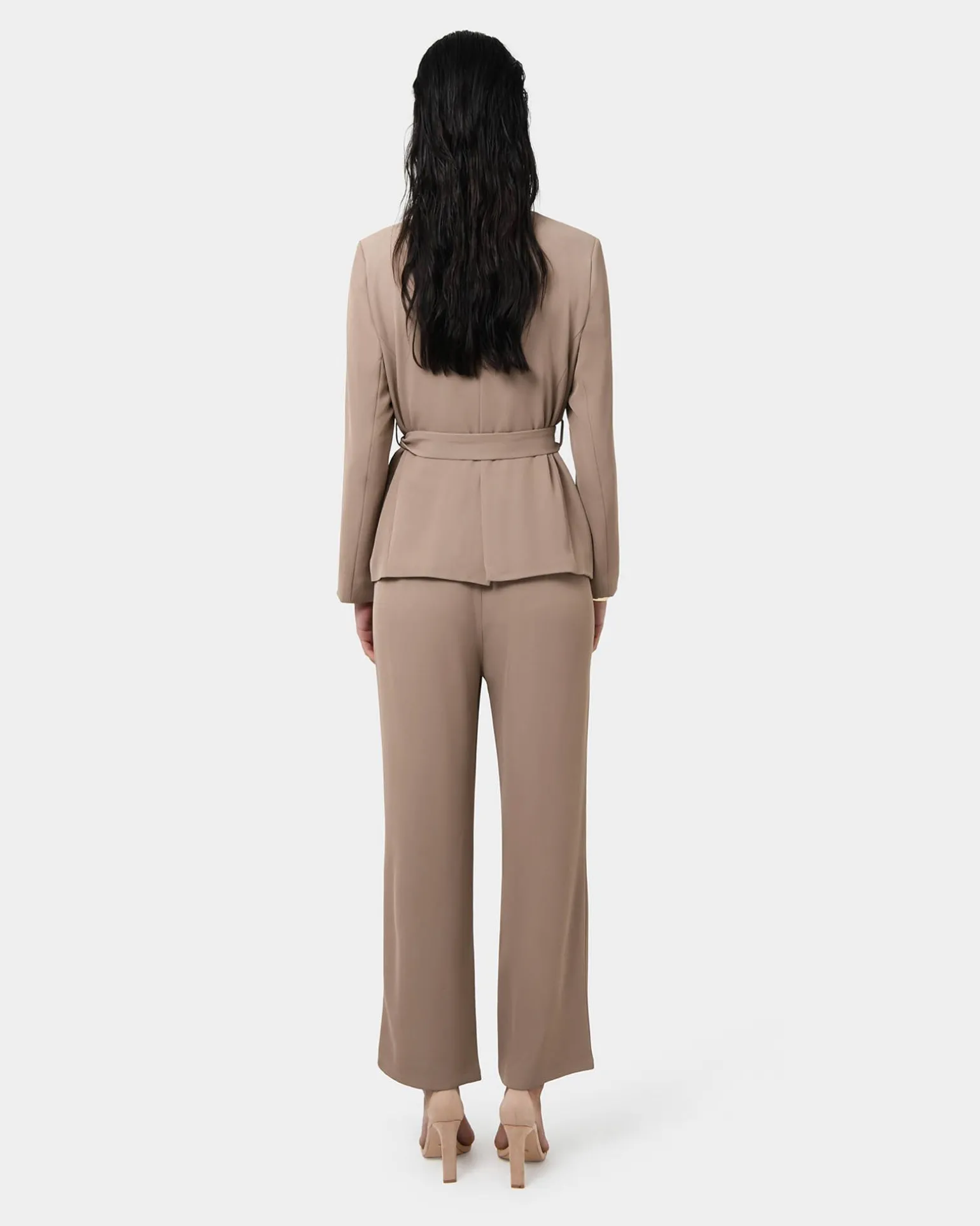 Rain Elastic Waist Pants