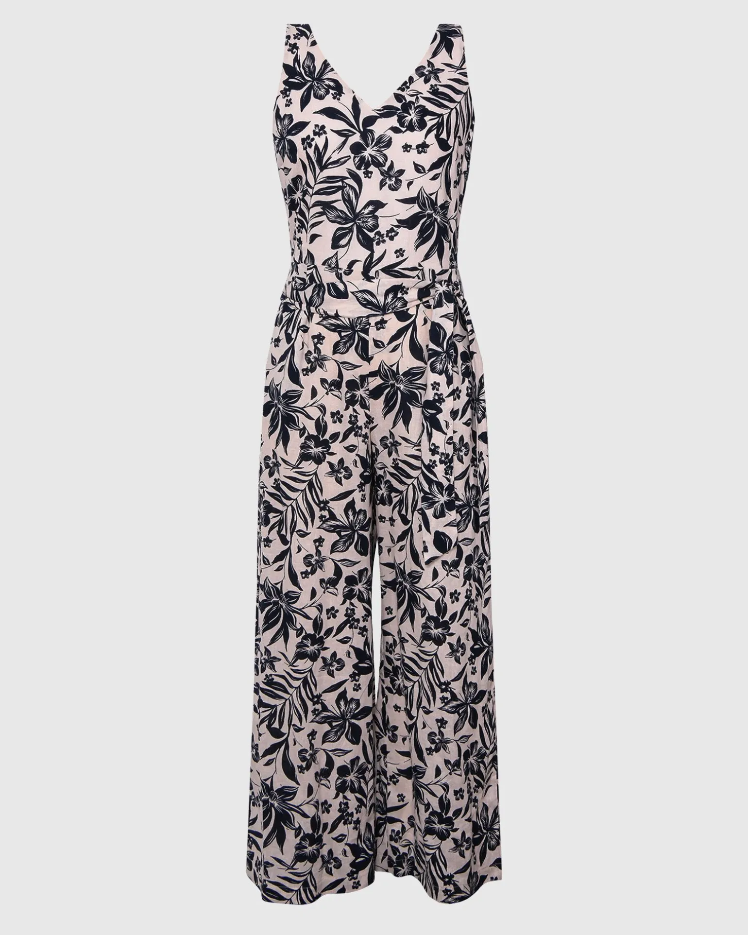 Ren Linen Blend Jumpsuit