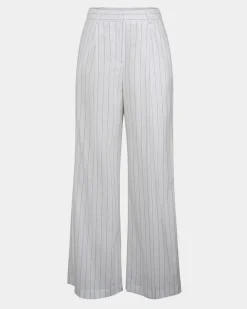 Ria Stripe Cotton Blend Pants