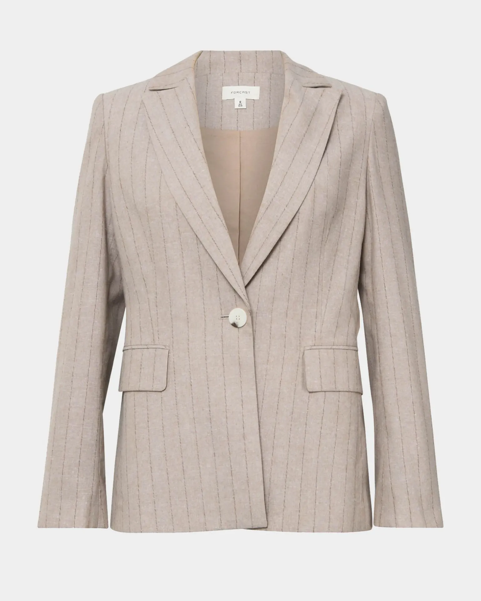 Ria Stripe Cotton Jacket