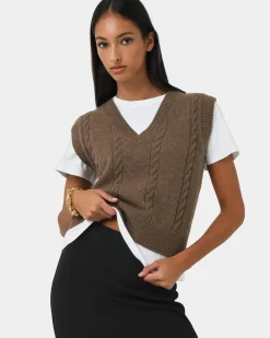 Rulia V-neck Knit Vest