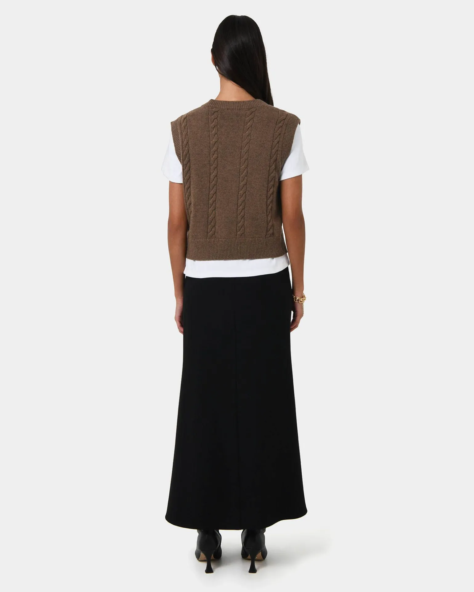 Rulia V-neck Knit Vest