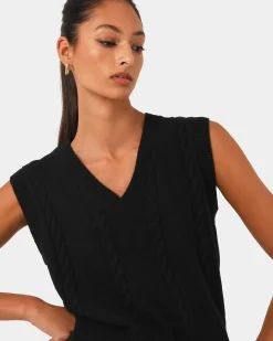 Rulia V-neck Knit Vest
