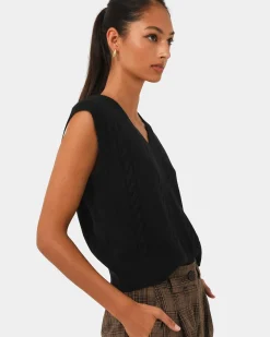 Rulia V-neck Knit Vest