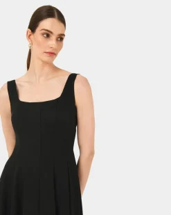 Saira 2 Linen A-line Dress