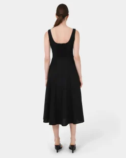 Saira 2 Linen A-line Dress