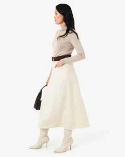 Sam Panel Denim Skirt