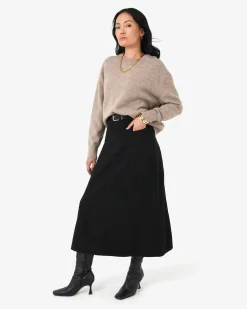 Sam Panel Denim Skirt