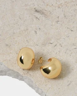 Sammy Gold Bubble Earring