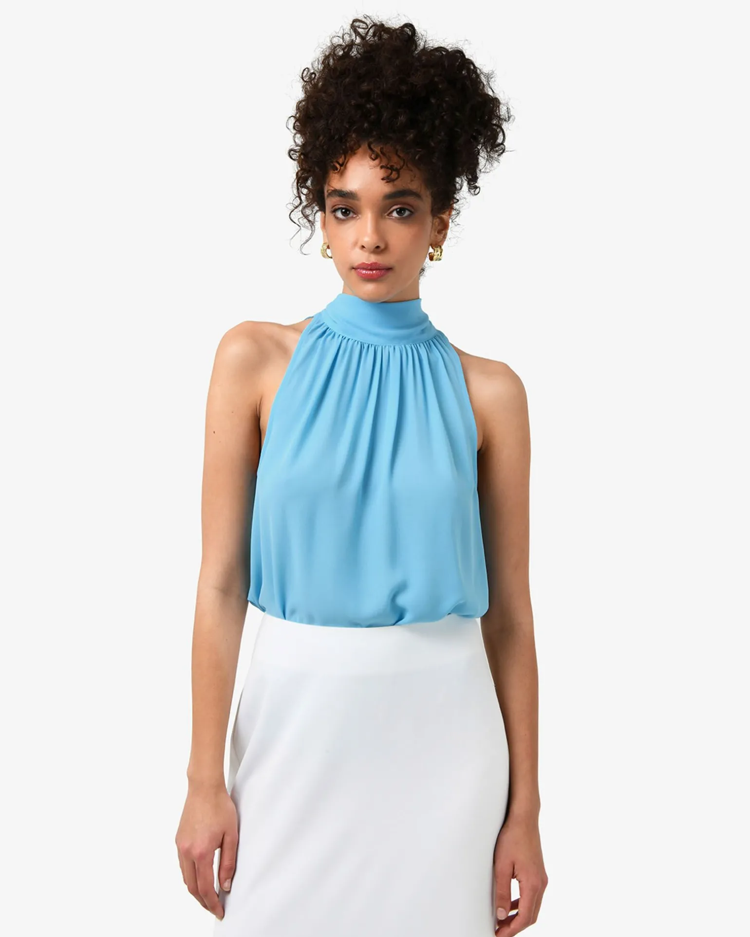 Shelby Draped Sleeveless Top
