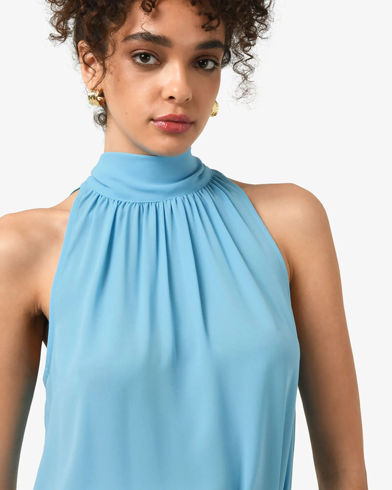 Shelby Draped Sleeveless Top