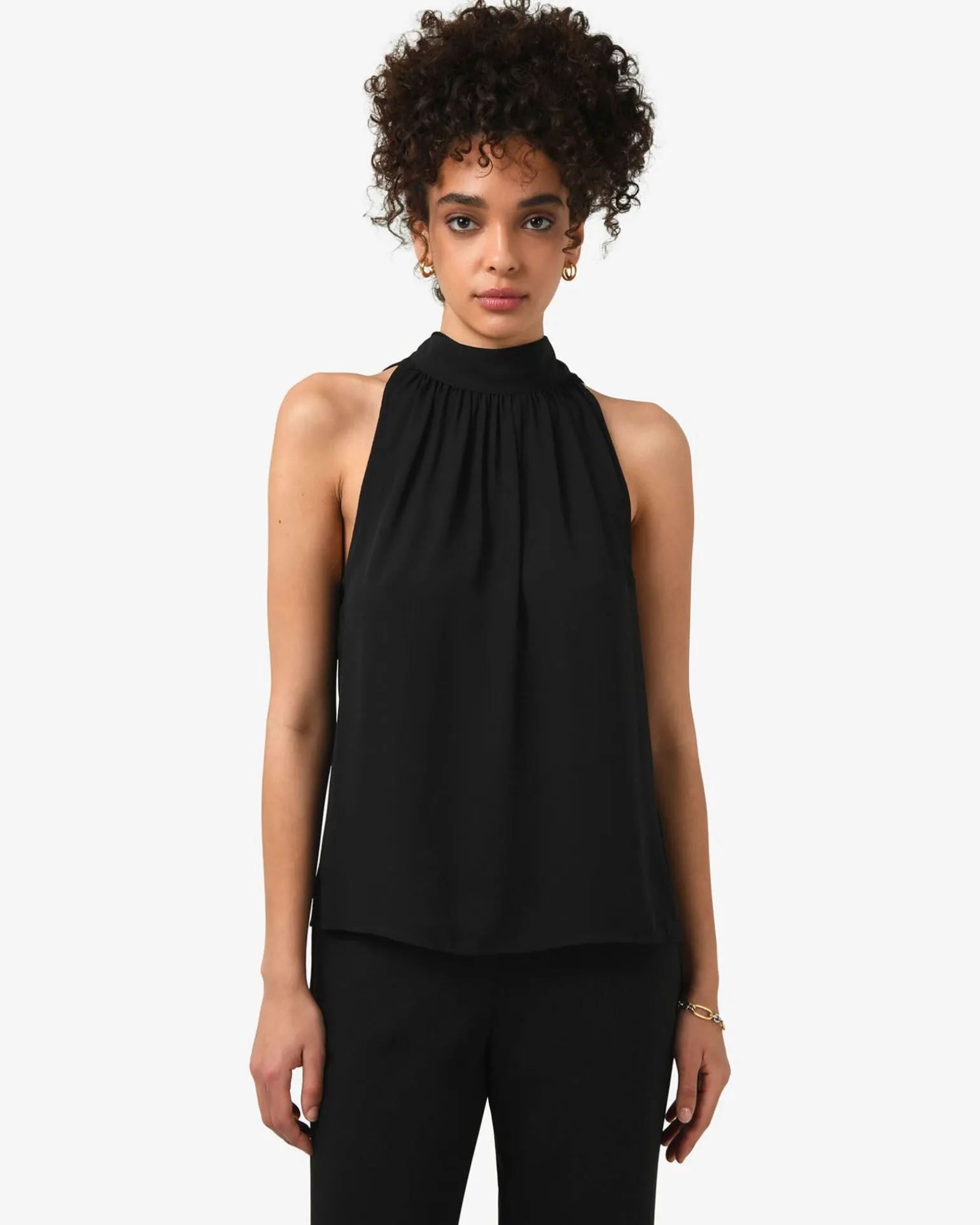 Shelby Draped Sleeveless Top