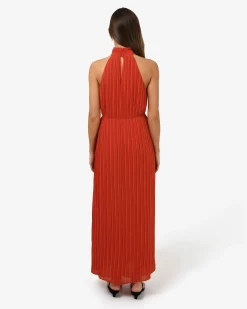 Shelly Chiffon Pleated Dress