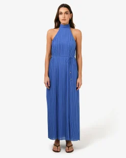 Shelly Chiffon Pleated Dress
