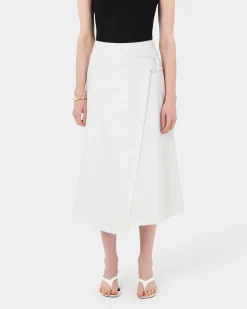 Sofia Wrap Midi Skirt