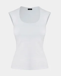 Soho Rounded Square Neck Top