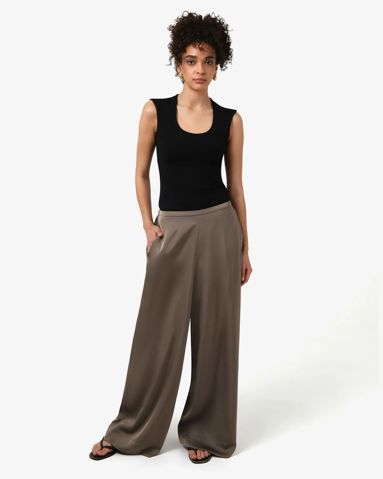 Soho Rounded Square Neck Top