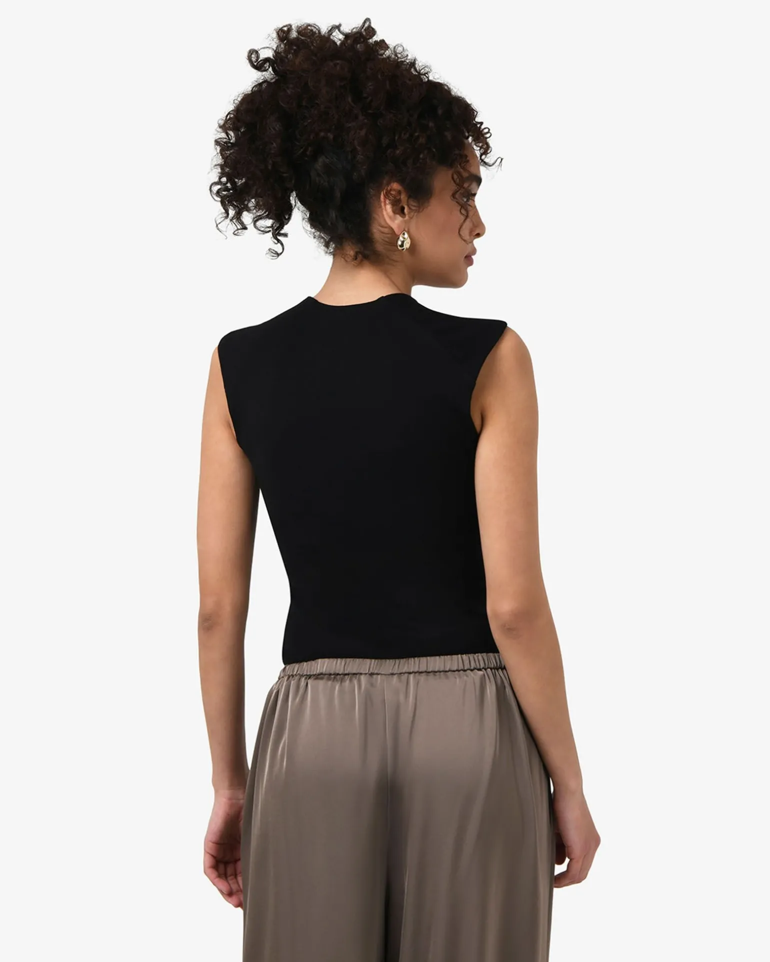 Soho Rounded Square Neck Top