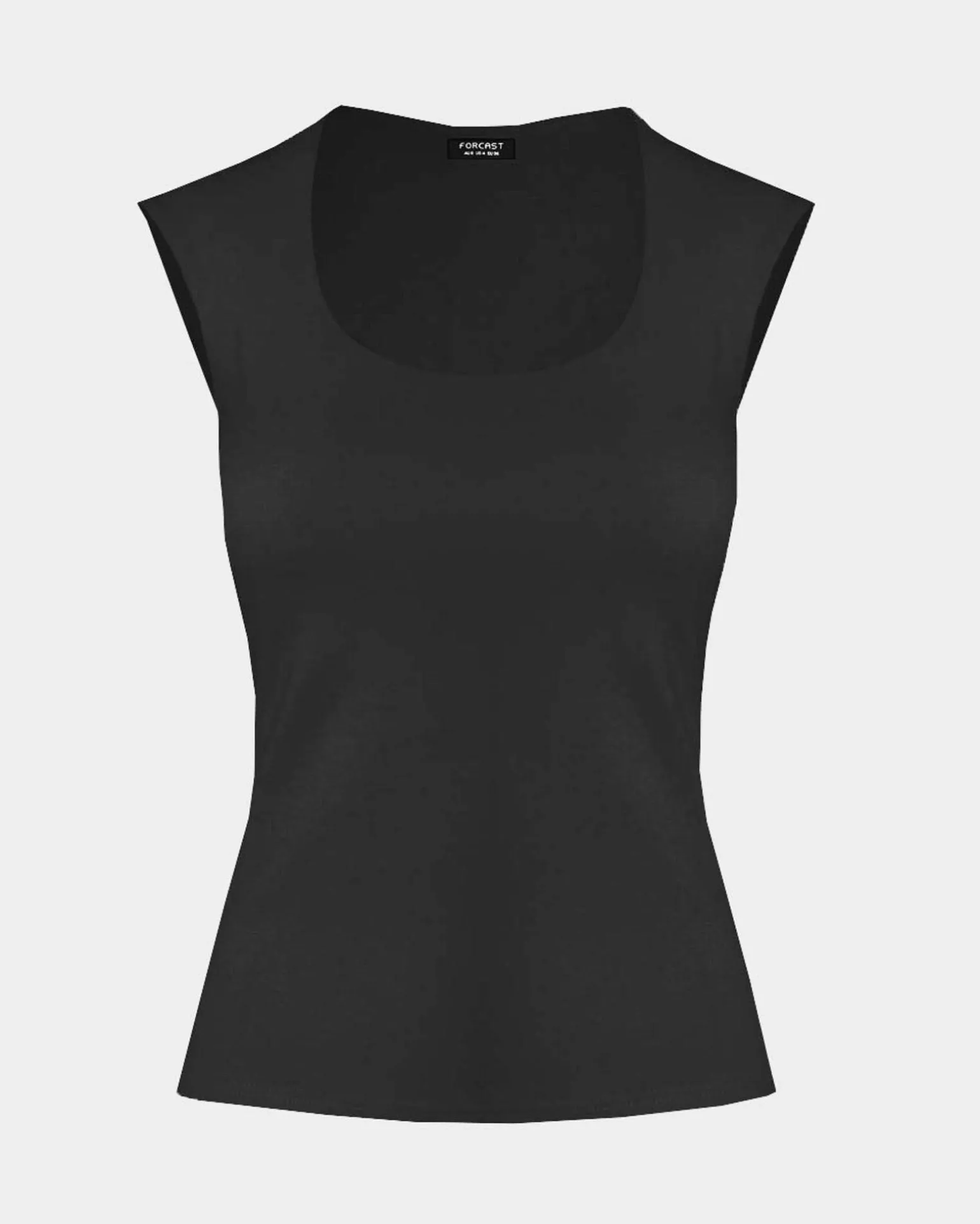 Soho Rounded Square Neck Top