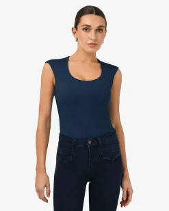 Soho Rounded Square Neck Top
