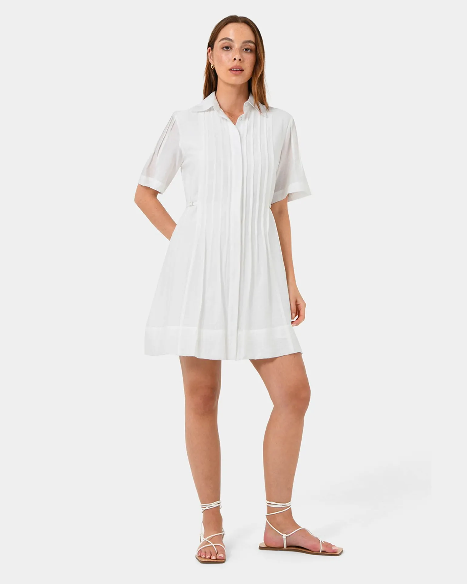 Sunshine Pleated Dress