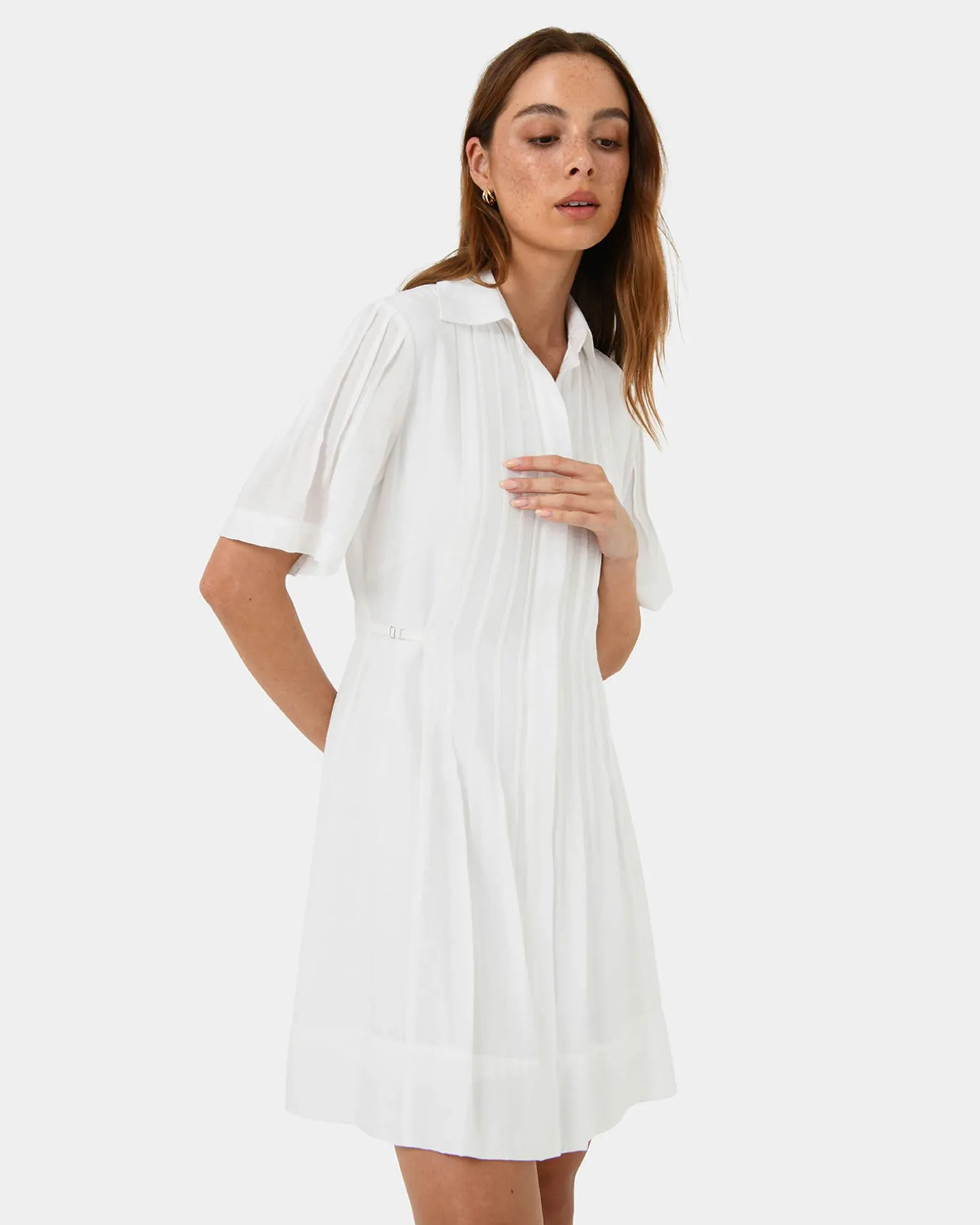 Sunshine Pleated Dress