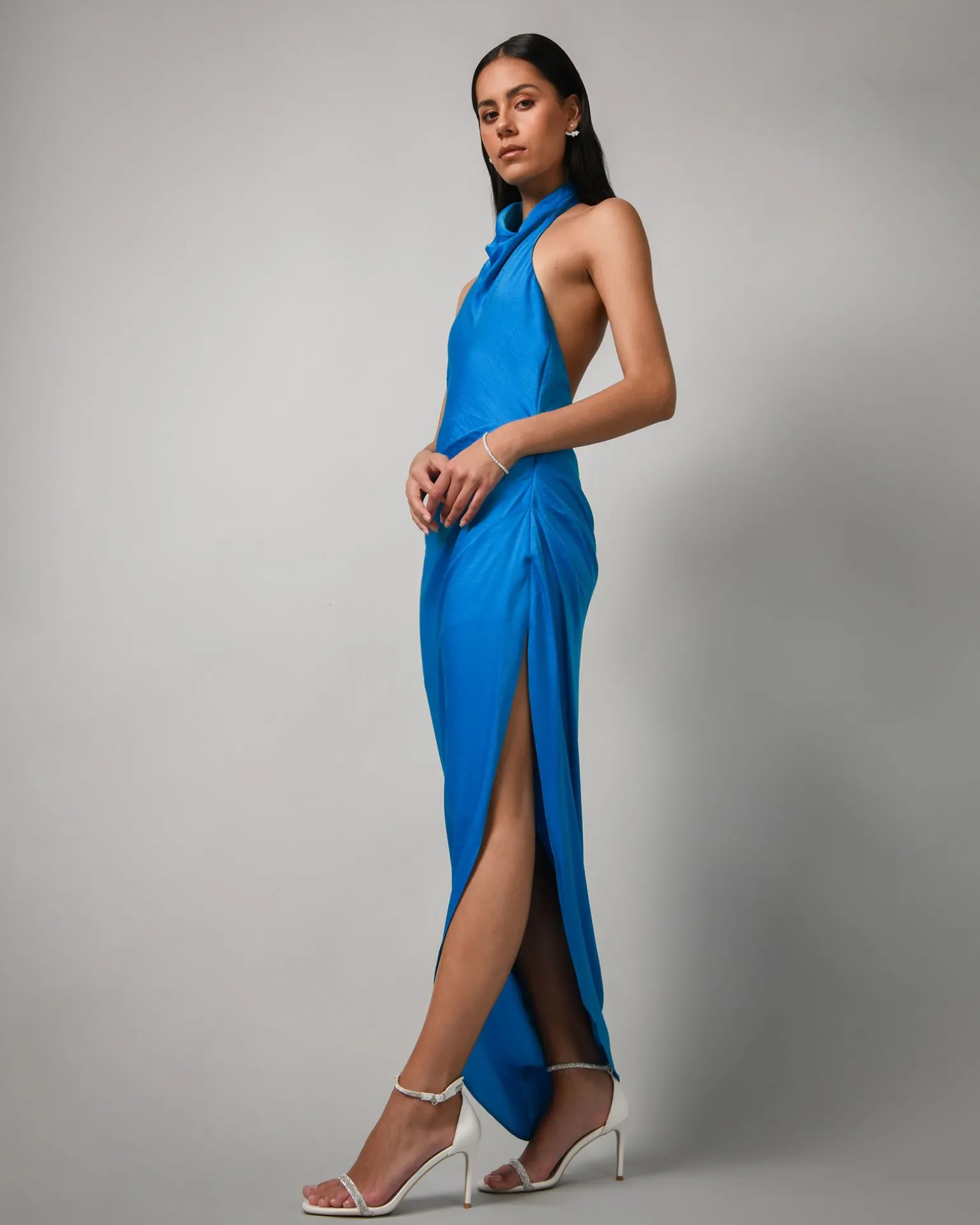 Sydney Backless Draped Dress