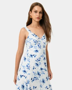 Tessie Godet Panel Dress