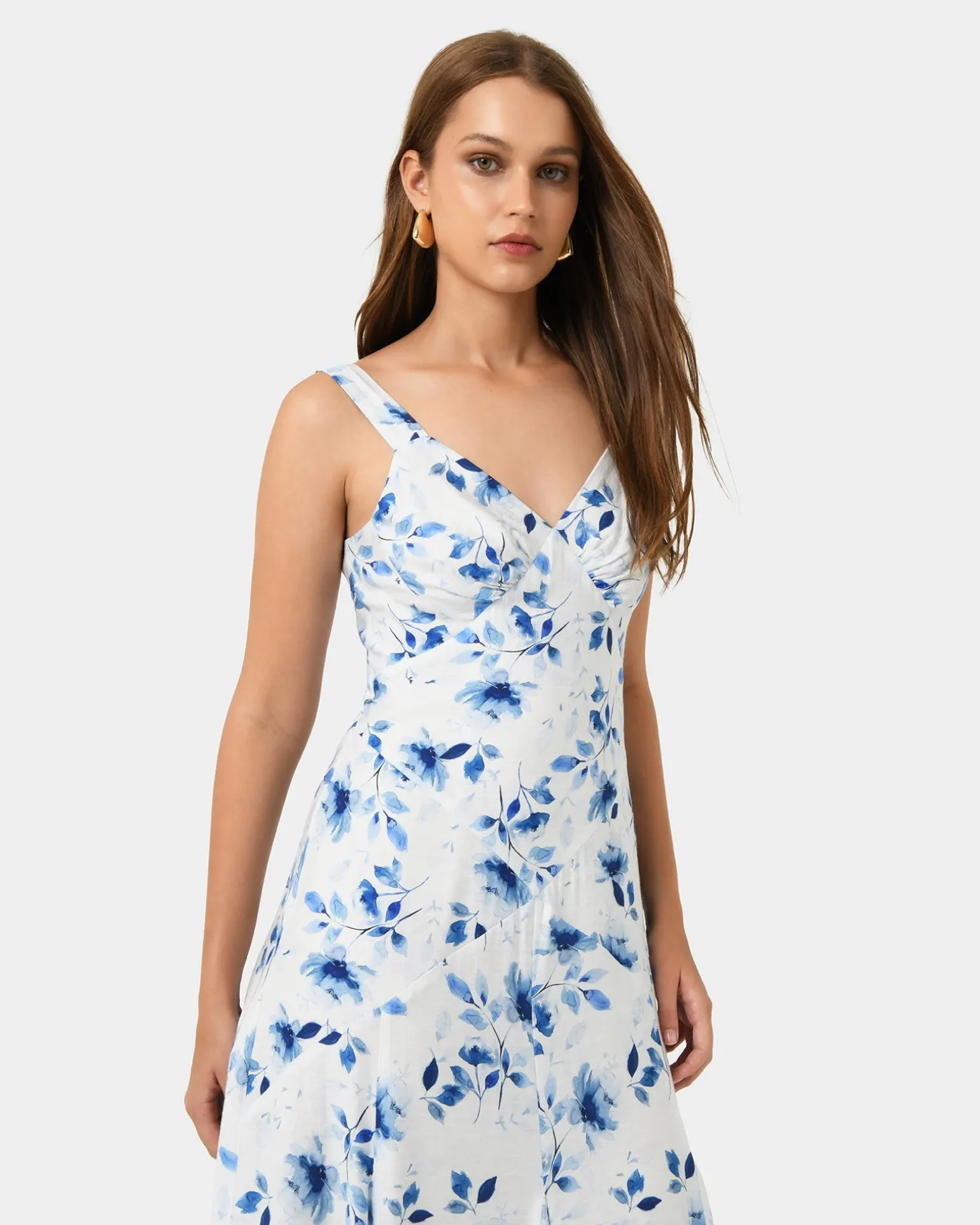Tessie Godet Panel Dress