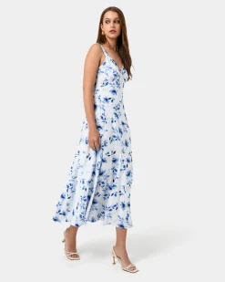 Tessie Godet Panel Dress