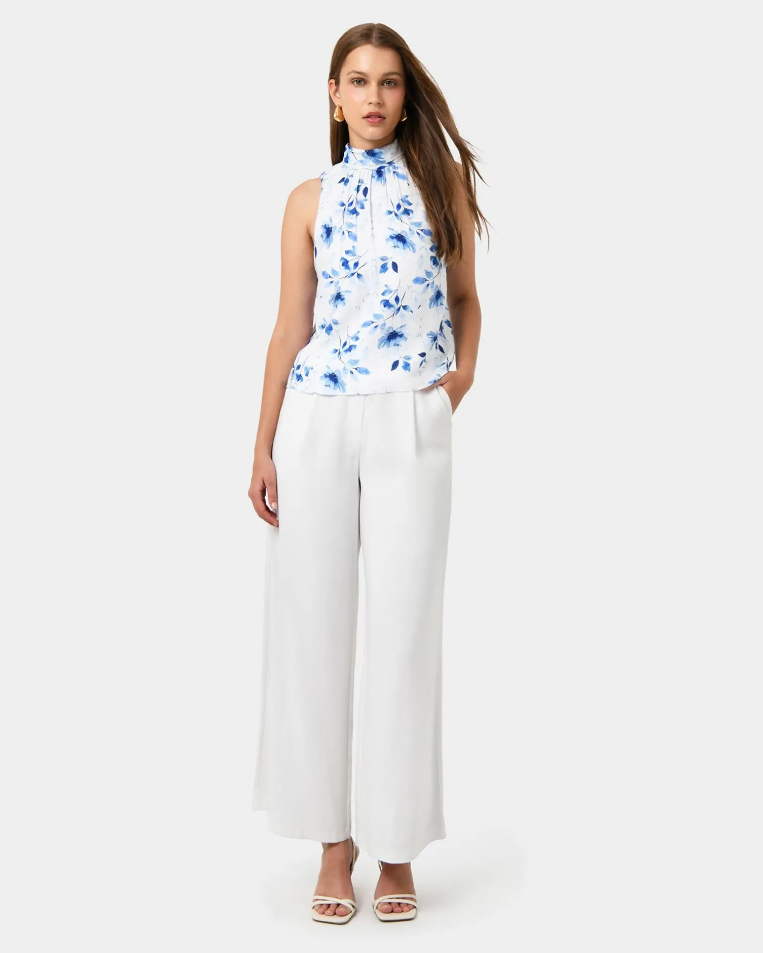 Tessie Halter Tie Top