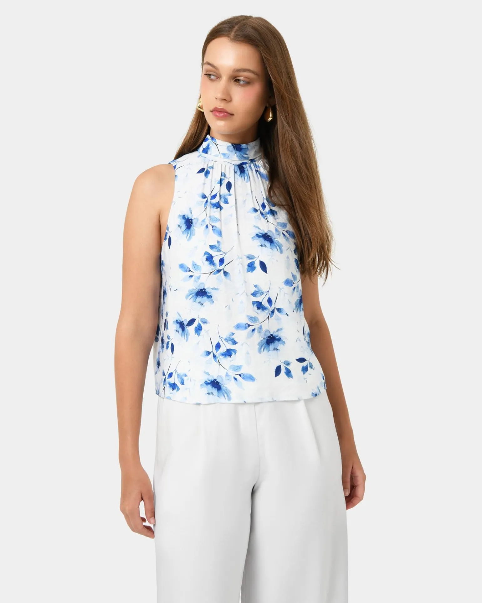 Tessie Halter Tie Top