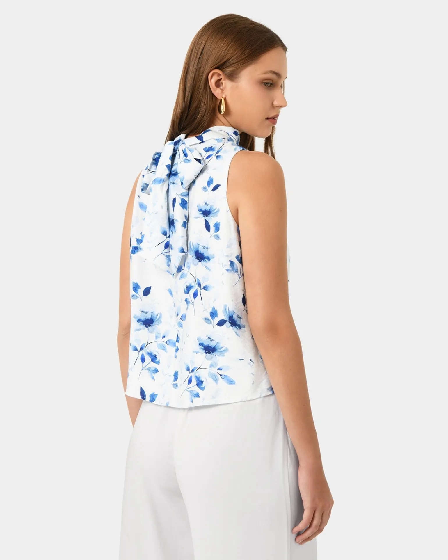 Tessie Halter Tie Top