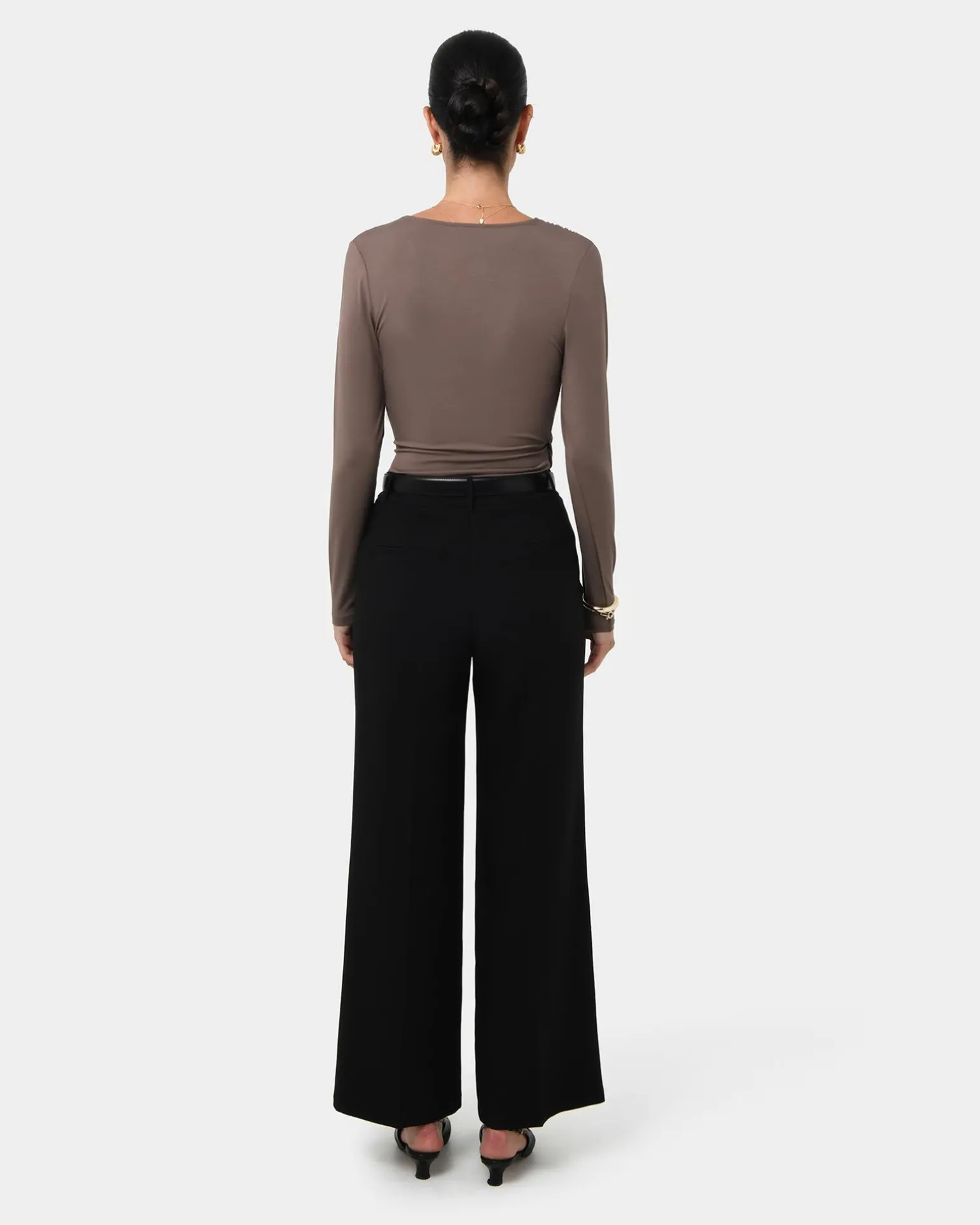 Tika Crossover Ruched Top