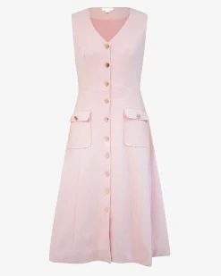Valena Tweed Midi Dress