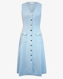 Valena Tweed Midi Dress