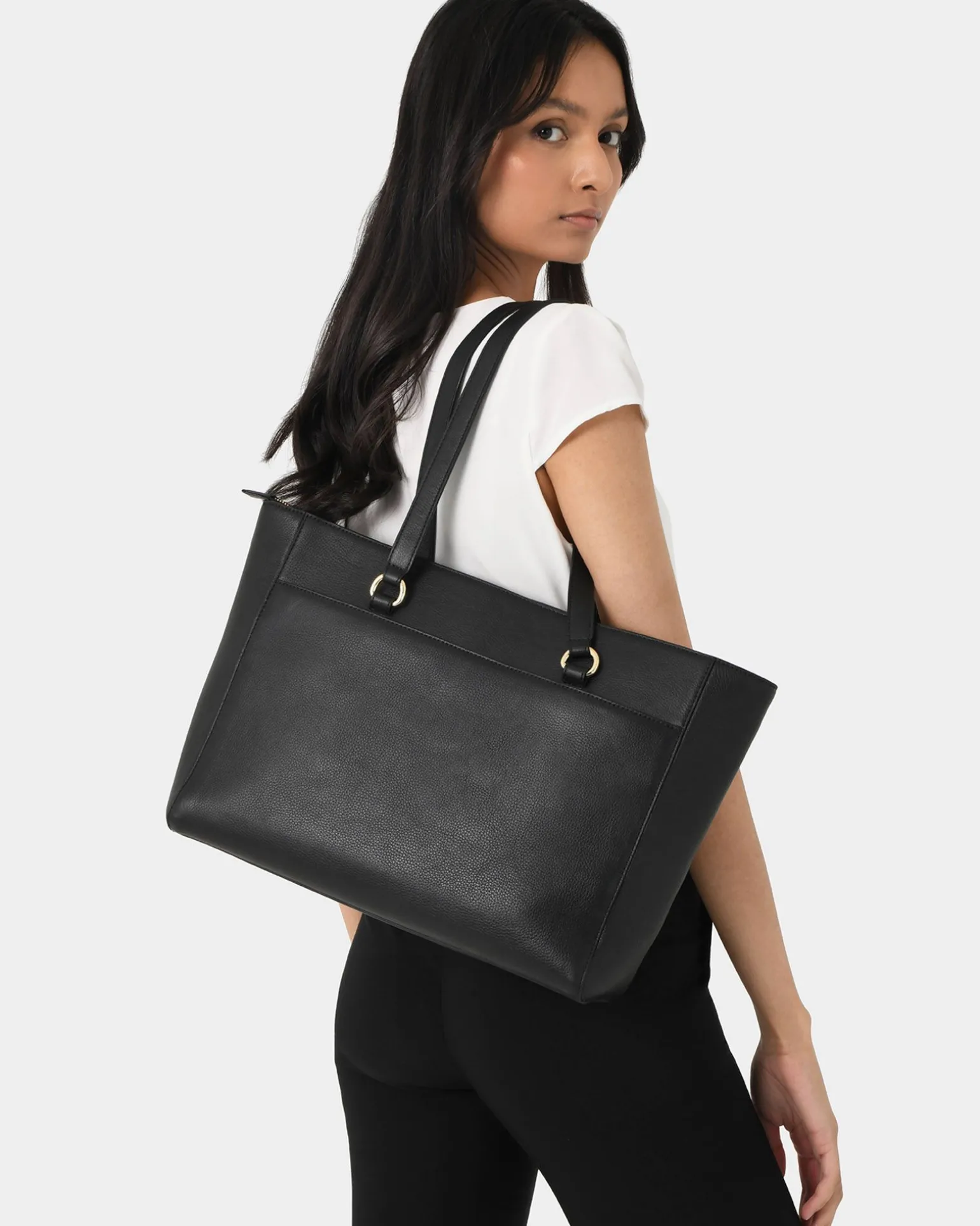 Valerie Leather Tote Bag